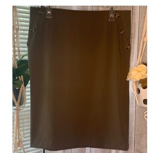 **New Condition** Olive Green Pencil Skirt